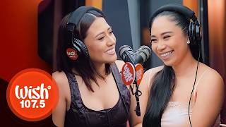 Jessica Sanchez and Morissette perform "Stronger Than Before" LIVE on Wish 107.5 Bus