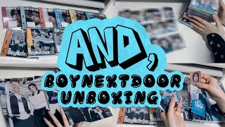 【BOYNEXTDOOR】 アラサーおたくがボネクド AND,全形態を unboxing する動画【開封動画】