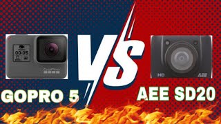 GOPRO HERO 5 Vs AEE SD20