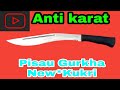 Pisau Kukri dari Payung Klep baja putih kerasnya luar biasa - UAN Channel