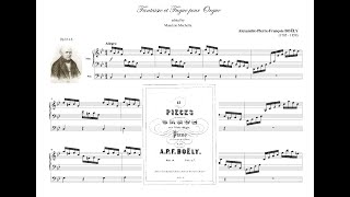 Boely A.P.F. (1785-1858): Fantaisie et fugue en si bemol Op.18 n.6