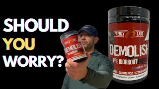 DMHA + DMBA + WHAT?! 🤯 DEMOLISH Pre-Workout Review [Frenzy Labz]