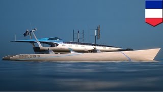 Green powered boat: Energy Observer to use all clean energy to sail around the globe - TomoNews
