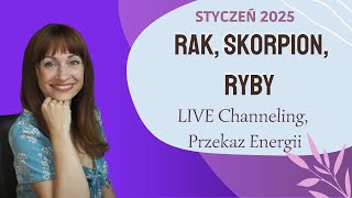 #STYCZEŃ2025 #RAK #SKORPION #RYBY #Channeling #Tarot #Energia #medium #swiatmaui #znakiwodne