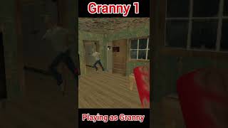 Granny 1| But playing as a Granny #shorts #youtubeshorts #ytshorts