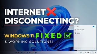 How to Fix WiFi Disconnecting Randomly on Windows 11 (2026)