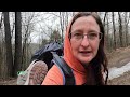 solo winter backpacking in the susquehannock state forest