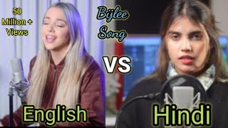 Bijlee Bijlee Song Female Version Hindi vs English  || Emma Heesters vs Aish Cinderella Cinderella