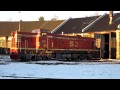 sj t41 diesel locomotive shunting.