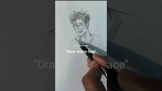 How to draw anime face easy| NJArtworks#shorts #anime