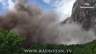 16.30, cade la frana di gallivaggio