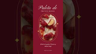 Paleta de frutos rojos #nestlé