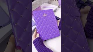 This purple iPad case is so cute! 💜