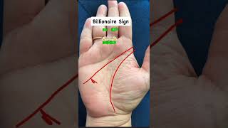 Billionaire sign in hand #palmistry #reels #astrology