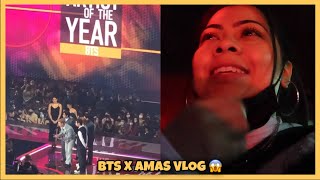 BTS (방탄소년단) AMAs 2021 | Mini Vlog / Fancam \u0026 Experience