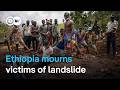 Search for landslide victims continues in Ethiopia| DW News