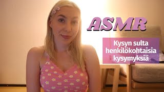 Kysyn sulta henkilökohtaisia kysymyksiä 🥵 ASMR ROLEPLAY 🔥