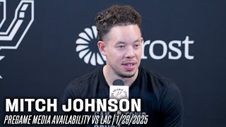 Mitch Johnson's Pregame vs Los Angeles Clippers | 1.29.2025