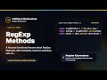 RegExp Methods Explained | FullStack Masterclass JavaScript Course