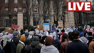 Live: Protests, arrests at NYC's Barnard College