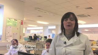 Introduction to Ulster Hospital Laboratory & Specimen Reception