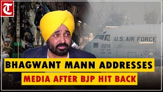 After BJP hit back over `why defame Punjab' comment, CM Bhagwant Mann addresses media