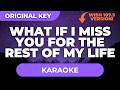Janine Berdin - What If I Miss You For The Rest Of My Life? (HD Karaoke with Lyrics) | WISH 107.5