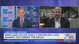 Why are police just now enforcing picketing laws? | Dan Abrams Live