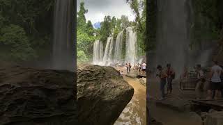 Kulen National Park's waterfall at rainy season. Just stunning! #kulen