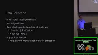 Living In America06 Automating Malware Analysis for Threat Intelligence Paul Melson