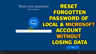 How to Reset Password in Windows 10 & Windows 11 Without Losing Data & Without Logging in