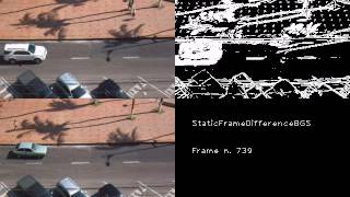 BGS: Static Frame Difference