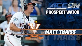 Angels Take UVA C Matt Thaiss 16th In MLB Draft