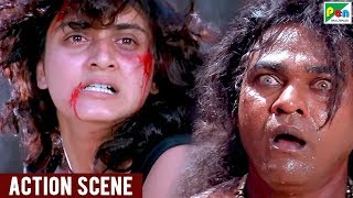 कर्मा ने किया मंत्री छत्तर सिंह का खून | Dhartiputra Best Scene | Hindi Movie |Mammootty, Jaya Prada