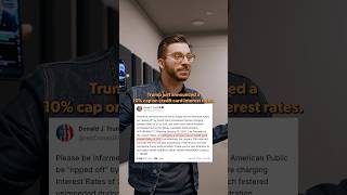 Trump Announces 10% Cap on Interest Rates?