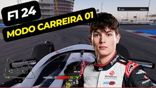 F1 24 MODO CARREIRA 01 - GP BAHRAIN - ARRANQUE FANTÁSTICO NA PRIMEIRA CORRIDA DO CAMPEONATO!