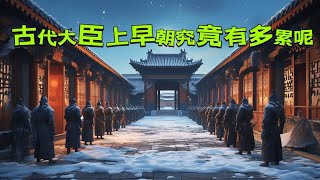 古代大臣上早朝究竟有多累呢？#故事 #中国#历史 #奇聞異事 #动漫 #动画 #揭秘