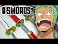 Apa Saja Semua Pedang Zoro di One Piece?