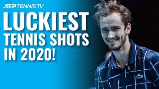 Luckiest Tennis Shots in 2020! 🍀