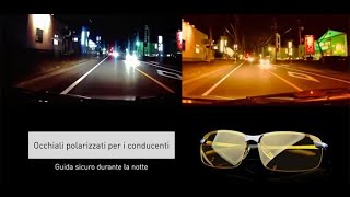 ⭐ CLEAR VISION HD: OCCHIALI POLARIZZATI  PER CONDUCENTE E CONTRO RAGGI UV (TECNOLOGIA BREVETTATA EU)