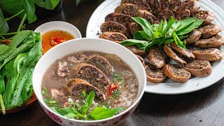 [ENG] Cách làm Dồi Heo Cháo Lòng ngon không hôi nhờ 2 nguyên liệu làm sạch ruột heo | Offal porridge