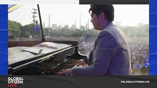 Lang Lang Perfoms "Bohemian Rhapsody" With String Accompaniment in New York | Global Citizen Live