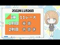 【jra】11月26日中央競馬　京都2歳sほか　東京・阪神　全レース無料完全予想