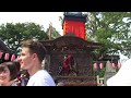 辻堂諏訪神社例大祭2024 人形山車おはやし奉納