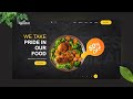 Responsive Website Design Using HTML & CSS Only | Restaurant Website Design