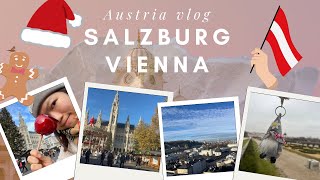 奧地利🇦🇹維也納、薩爾斯堡vlog📸滿滿的聖誕市集🎅健行⛰️看歌劇😍 歐洲交換紀錄（九）