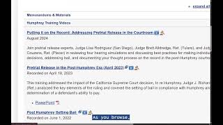 Pretrial Byte: JRN Pretrial Resources