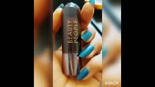 #shorts #youtubeshorts BEAUTY PEOPLE  MATTE LIPSTICK SWATCH || COSMOHOLIC SAKSHI