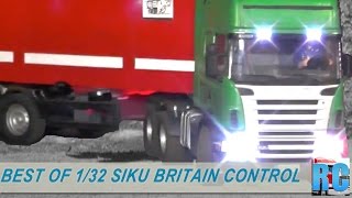 1:32 Siku Britain Control - RC SCALE TRUCKS \u0026 COMMERCIAL MACHINES - BETTWIL 2015, SWITZERLAND