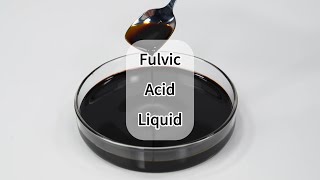 #Humico Fulvic Acid Liquid Product Color, Appearance, Size - China Organic Fertilizer Manufacturer